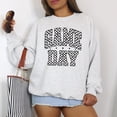 thumbnail image 5 of Game Day, Checkered, Football, Sports, Big Game, Touchdown, Tailgate Party Sweatshirt, 5 of 5