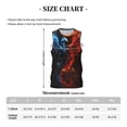 thumbnail image 4 of Sikiie Red And Blue Fire Bird Basketball Jersey Reversible Men's Mesh Athletic Sports Shirts Training Practice S-4XLSmall, 4 of 6