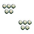 thumbnail image 4 of Transemion 5x Artificial Float Lotus Flowers Low Maintenance And Easy Cleaning Wide Application Realistic Float Foam Lotuses milky white 2Set, 4 of 6