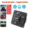 thumbnail image 4 of fastboy Circuit Breaker With Boat Rocker Switch ON-OFF Circuit Breaker With Boat Rocker Panel Switch Panel Switch Reliable Safe 300A 1Set, 4 of 6