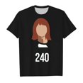 thumbnail image 4 of LILELIS Squid Game Kids Fashion Game Theme Printed T Shirt, 4 of 4