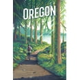 thumbnail image 1 of Oregon, Walk In The Woods, Day Hike (12x18 Wall Art Poster, Room Decor), 1 of 3