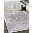 thumbnail image 2 of Ahgly Company Indoor Round Contemporary Light Gray Abstract Area Rugs, 8' Round, 2 of 6