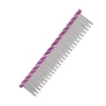 thumbnail image 1 of Pet Hair Removal Comb Rugged Durable Reusable Comfortable Open Knot Comb for CatPurple, 1 of 5