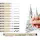 thumbnail image 1 of Estilografos Fineliner Lettering Manga Bosquejo 12pcs, 1 of 8