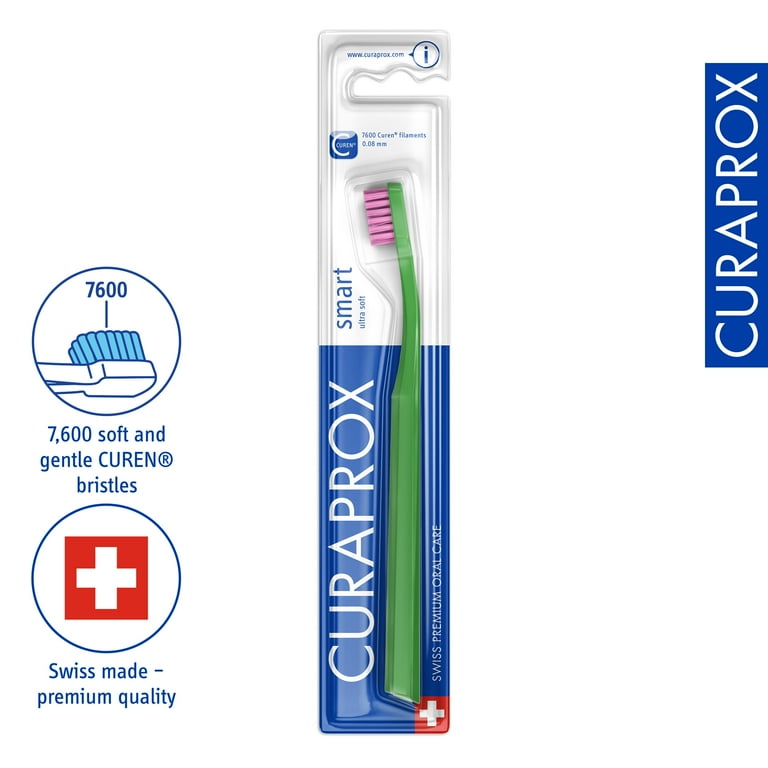 Curaprox CS Smart Toothbrush, Ultra Soft, Small Head, Precision
