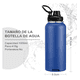 thumbnail image 2 of Termo Vaso-botella Bloosom  Acero Inoxidablecon Fría/caliente 32 Oz Azul, 2 of 5