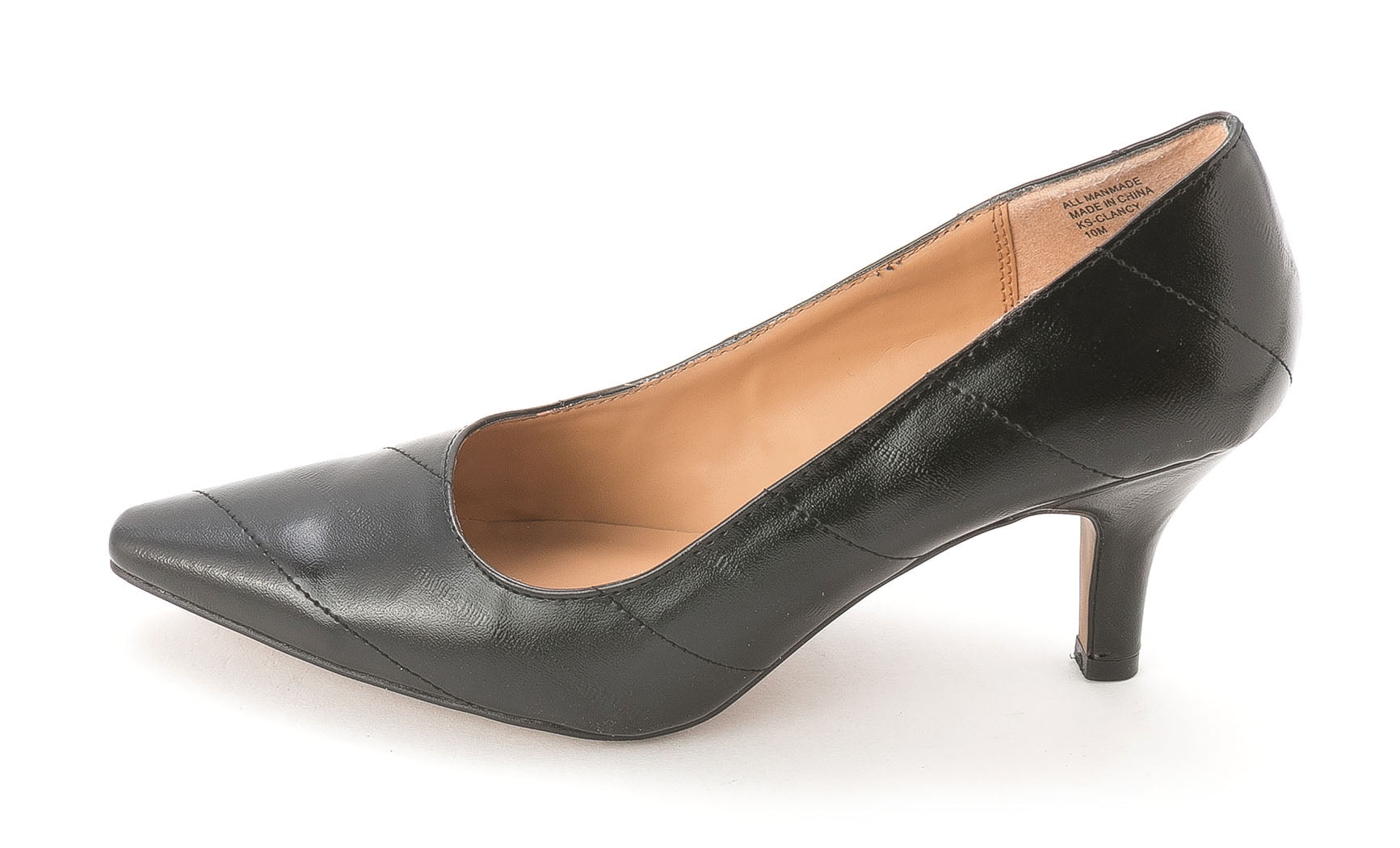 Karen Scott Women's Clancy Leather Pointed Toe Pumps