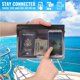 thumbnail image 5 of Waterproof Fanny Pack,Waterproof Pouch for Phone Passport Wallet Purse with Waist Strap,Floating Waterproof Bags for Travel Beach Swimming Kayaking Boating Pool Accessories, 5 of 5