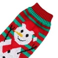 thumbnail image 3 of Dog Christmas Sweater, iMounTEK Puppy Knitted Sweaters Holiday Pet Clothes New Year Gifts for Small Medium Dogs Cats, Snowman S, 3 of 9