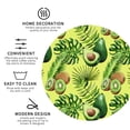 thumbnail image 4 of Disketp Kiwi And Avocado Funny Coasters,6 Pcs Leather Coasters With Holder, Perfect Housewarming Hostess Gifts,Protect Furniture From Water Marks Scratch And Damage, 4 of 9