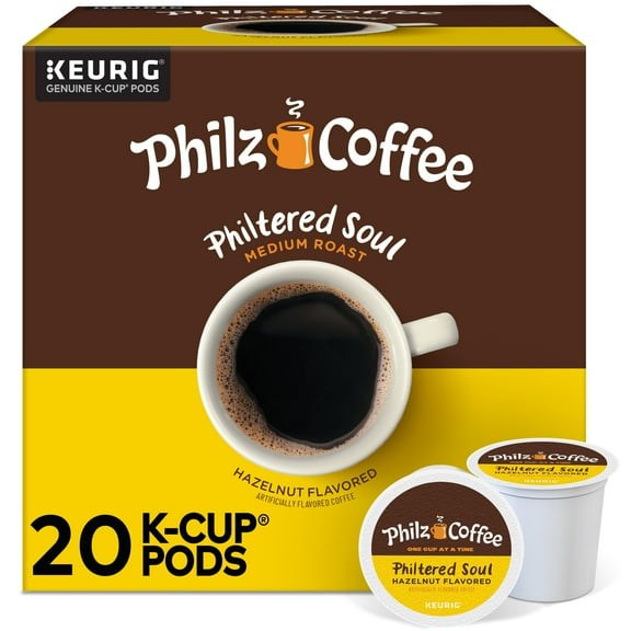Philz Coffee Philtered Soul K-Cup® Pod Coffee, Single Serve Keurig® K-Cup® Pods, Medium Roast Coffee, 20 count
