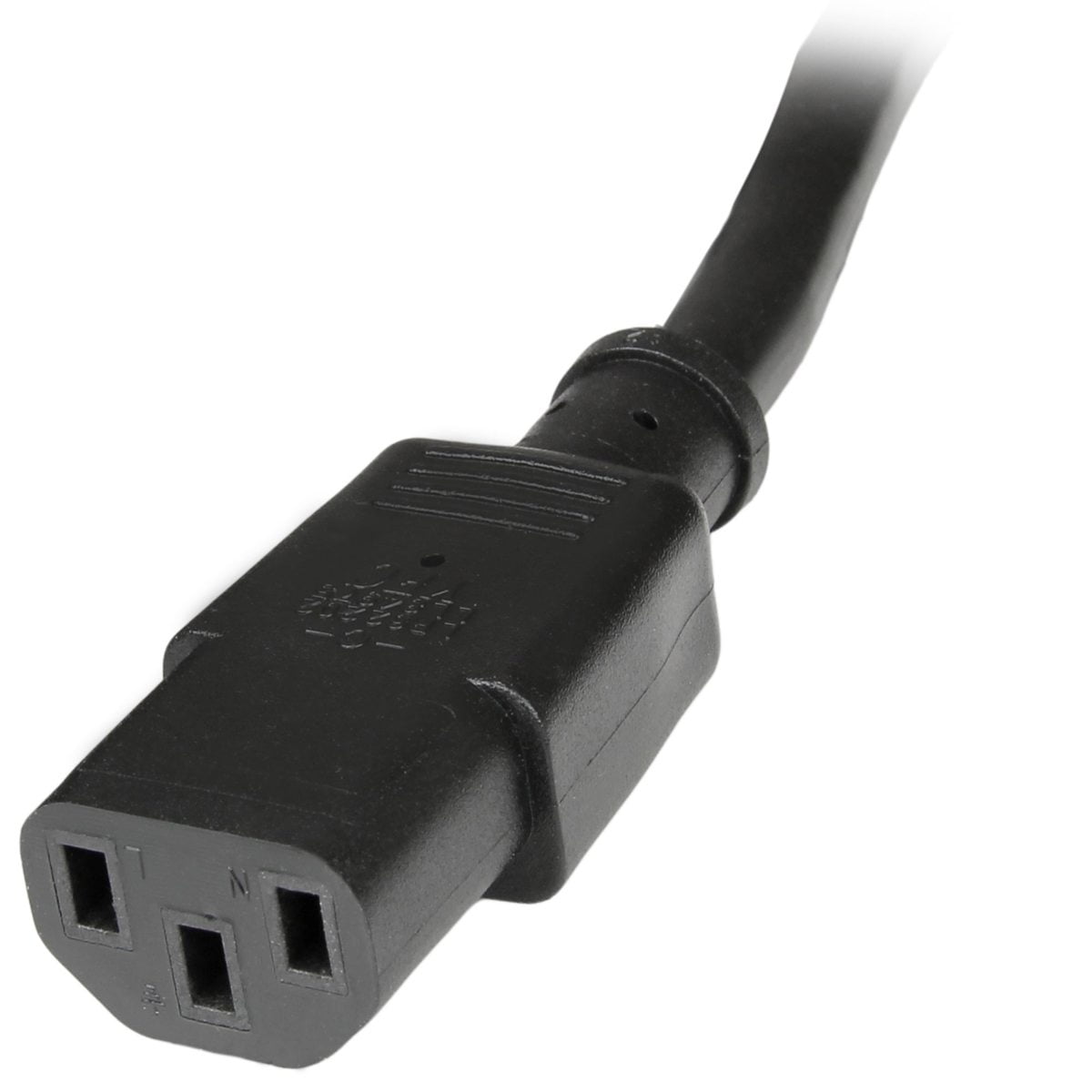 StarTech 6 ft 14 AWG Computer Power Cord Extension - C14 to C13