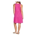 thumbnail image 2 of Gap Women's Lightweight Tiered Layered Sleeveless Summer Dress (Very Berry, S), 2 of 4