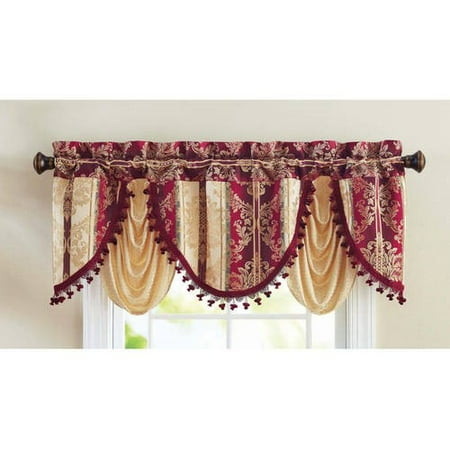 Better Homes Gardens Formal Swag Valance Walmart Com
