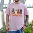thumbnail image 3 of French Boo-Dog Halloween Ghost French Bulldog Fall Autumn T-Shirt, Multicolors, Size S-5XL, 3 of 5