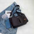 thumbnail image 4 of Bolso Hobo informal para mujer, bolso elegante con correa ajustable, bolso de viaje (negro), 4 of 9