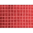 thumbnail image 1 of Ahgly Company Machine Washable Indoor Rectangle Checkered Red Modern Area Rugs, 6' x 9', 1 of 4