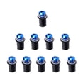 thumbnail image 4 of pitrice Universal 10PCS Motorcycle CNC Windscreen Windshield Bolts Screw Nut Fastener Kit Motorbike Mounting Nuts Automobile, 4 of 4
