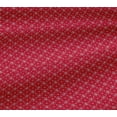 thumbnail image 4 of oneOone Cotton Jersey Red Fabric Geometric Bandhani Craft Projects Decor Fabric Printed By The Yard 58 Inch Wide, 4 of 4