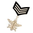 thumbnail image 4 of Broche para Hombre, Alfileres de Solapa, Joyería de Regalo, Dorado, 4 of 8