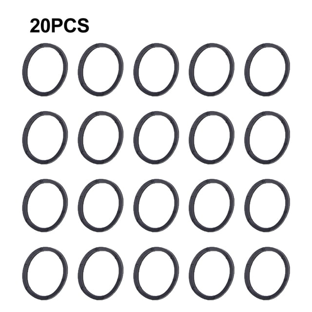 Bgsha 10/20pcs Replacement orings / rubber washers for 1" spinlock Dumbbell Nut