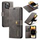 thumbnail image 3 of For iPhone 15 14Pro Max 13 12 11 Pro Max Plus XS X XR Deluxe removable magnetic wallet flip cover cell phone leather case, 3 of 5