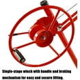 thumbnail image 7 of Drywall Lifter Panel Hoist Jack Lifter, Rolling Caster Lifter, Sheetrock Lift Drywall Lifts, Adjustable Telescopic Arm, 150LB Capacity Sheetrock Hoist Holder, 7 of 7