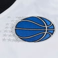 thumbnail image 5 of Men's Mitchell & Ness  Black Orlando Magic Hardwood Classics Head Coach Lightweight Satin Full-Snap Jacket, 5 of 5