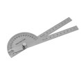 thumbnail image 3 of Unique Bargains Stainless Steel Angle Protractor 0 to 180 Degrees Round Head Finder Measuring Ruler General Tool w 10cm Two Arm, 3 of 5