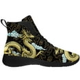 thumbnail image 4 of Aidianart Mens Dragon High Top Shoes High Top Sneakers Size 7, 4 of 5