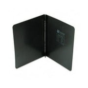 Pressboard Report Cover, Prong Clip, Letter, 3" Capacity, Black