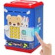 thumbnail image 1 of Hucha Electrónica de Juguete - (Versión Recargable Azul) Mini Cajero Automático con PIN Simulado y Desbloqueo de Huellas Dactilares - Caja de Música para Niños, Niños y Niñas de 3 a 8 Años, 1 of 5