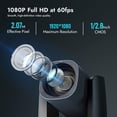 thumbnail image 2 of A Full HD video conferencing camera designed specifically for medium to large conference scenarios, featuring a brand-new generation of HD CMOS high-quality sensors that deliver 1920x1080 resolut, 2 of 7