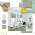 thumbnail image 4 of Yellow Blinds Cordless Blackout Roman Shade, Del Mar Sandcastle - 27"W X 64"H, 4 of 9