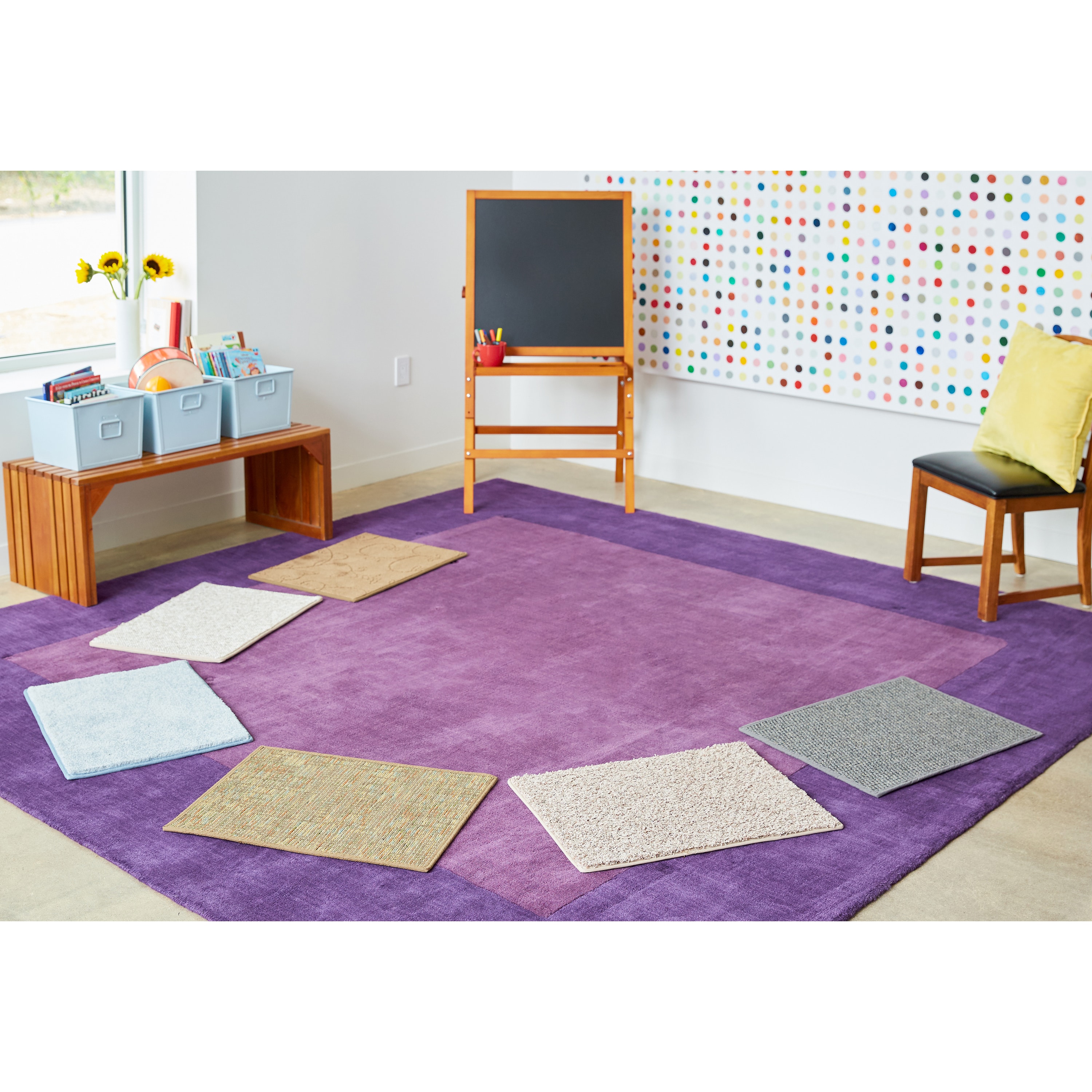 Mohawk Remnants Assorted Carpet Remnants 1' 6"x2' Multi