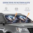 thumbnail image 4 of Windshield Sun Shade, Dragon Colorful Moonlight Foldable Car Sun Shade Windshield for Front, 2 Pieces, 4 of 7