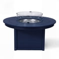 thumbnail image 5 of WestinTrends Helios 47" Modern Outdoor 55,000 BTU Patio Propane Round Fire Pit Table (Rocks Not Included), Navy Blue, 5 of 15