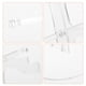 thumbnail image 4 of GOOHOCHY Gastos acrílicos Clear Stand Spans Soport Soport Sun Gaflas de sol organizador de gafas de sol, 4 of 7