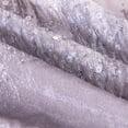 thumbnail image 4 of Ox Bay Mabel Abstract Glam Polyester Hand Woven Lumbar Pillow, Gray/Silver, 16" x 24", 4 of 10