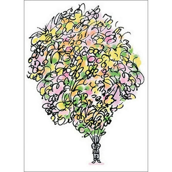 Avanti Press Big Bouquet A*Press Thank You Card