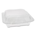 thumbnail image 1 of 8 in. Dual Tab Lock Economy Container, White, 1 of 1