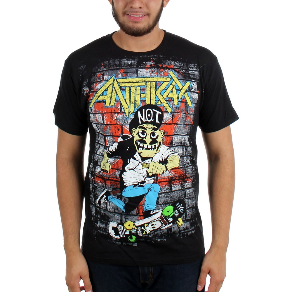 mikey way anthrax shirt