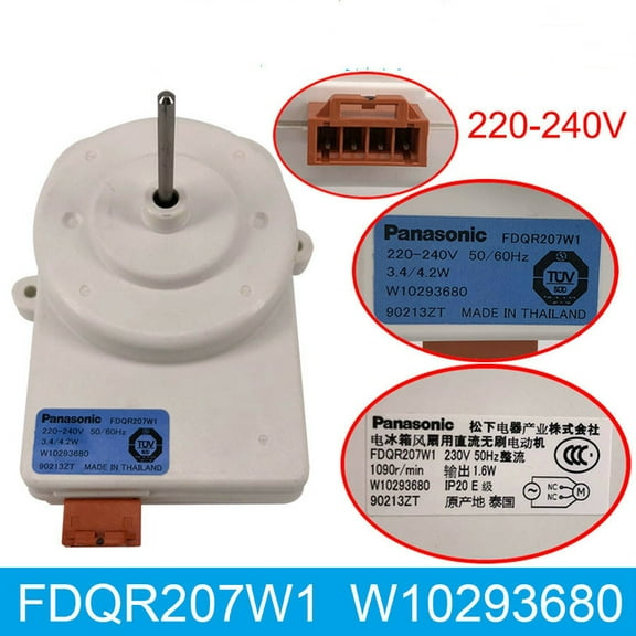 FOR refrigerator fan motor FDQR207W1 W10293680 refrigerator motor parts