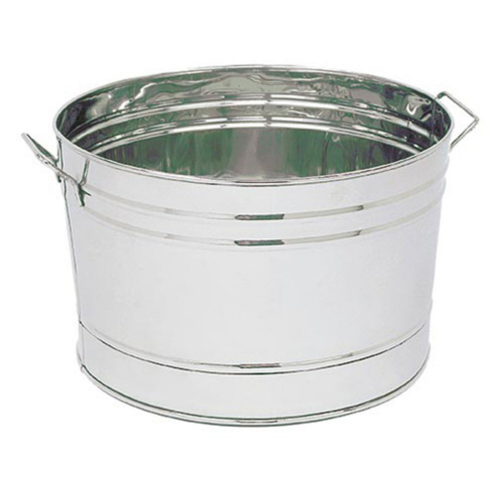 Achla Designs Round Stainless Steel Tub