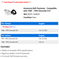 thumbnail image 2 of Accessory Belt Tensioner - Compatible with 1988 - 1995 Chevy S10 1989 1990 1991 1992 1993 1994, 2 of 2