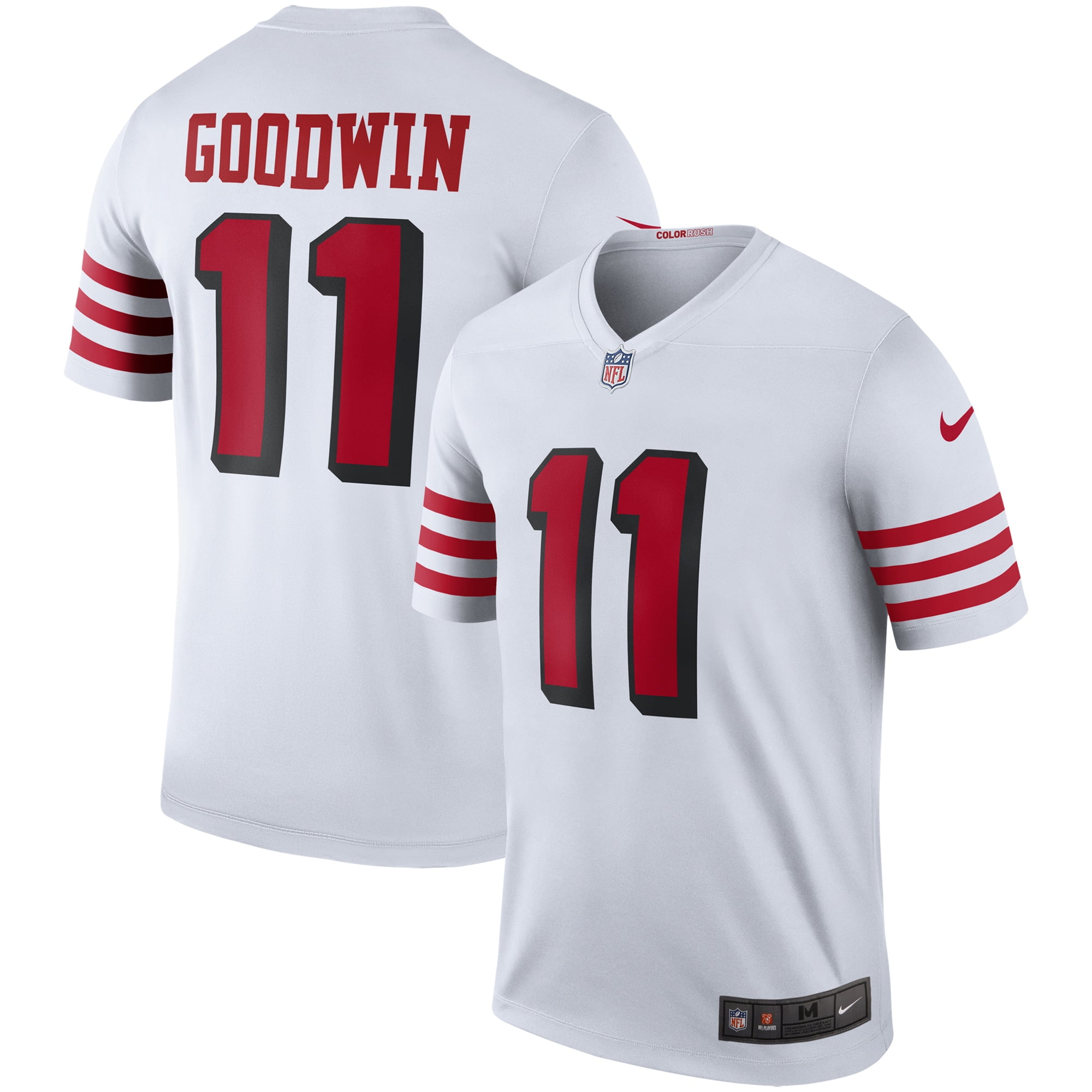 Marquise Goodwin San Francisco 49ers Nike Color Rush Legend Jersey - White