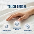 thumbnail image 5 of Luxury Full Size Tencel  Mattress Protector Deep Pocket -  Cooling Bed Cover Pad -  & Allergy-Friendly - Oeko-Tex Certified - Ultra Soft & Breathable, 5 of 6