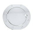thumbnail image 3 of Rugged Ridge by RealTruck Gas Cap Door for Wrangler JK/JKU | Non-Locking, Chrome | 11425.03 | Compatible with 2007-2018 Jeep Wrangler JK, 3 of 3