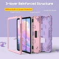 thumbnail image 3 of Fintie Rugged Case for iPad (A16) 11th Generation 11 Inch (2025), iPad 10th Generation 10.9 Inch (2022) - Heavy Duty Shockproof Kid-Friendly Protective Cover, Built-in Kickstand, Purple, 3 of 10